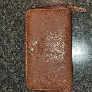 NWOT Kate Landry Tan Leather Wallet